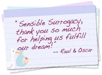 Surrogacy success rates card